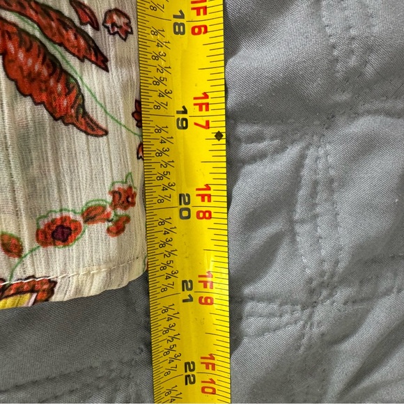 RD‎ & Koko Sheer Long Kimono Open Front Boho Floral Cardigan Sheer Longline Sz S - Picture 8 of 10